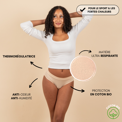 Culotte Menstruelle Rose