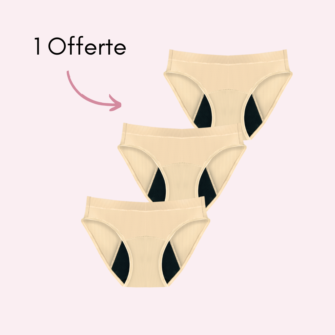 Culotte Menstruelle Rose
