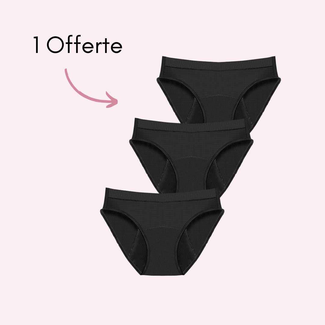 Culotte Menstruelle Rose