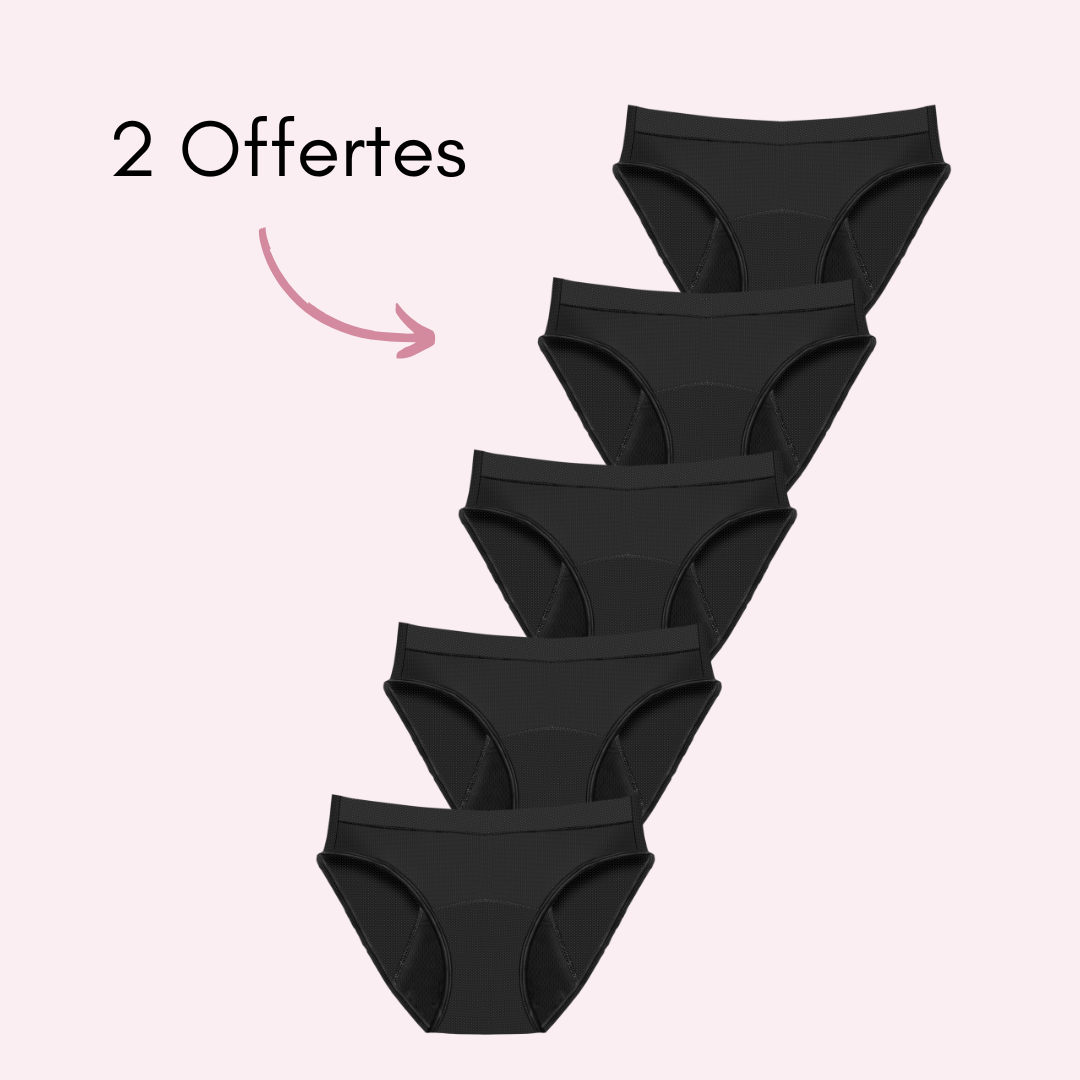 Culotte Menstruelle Rose