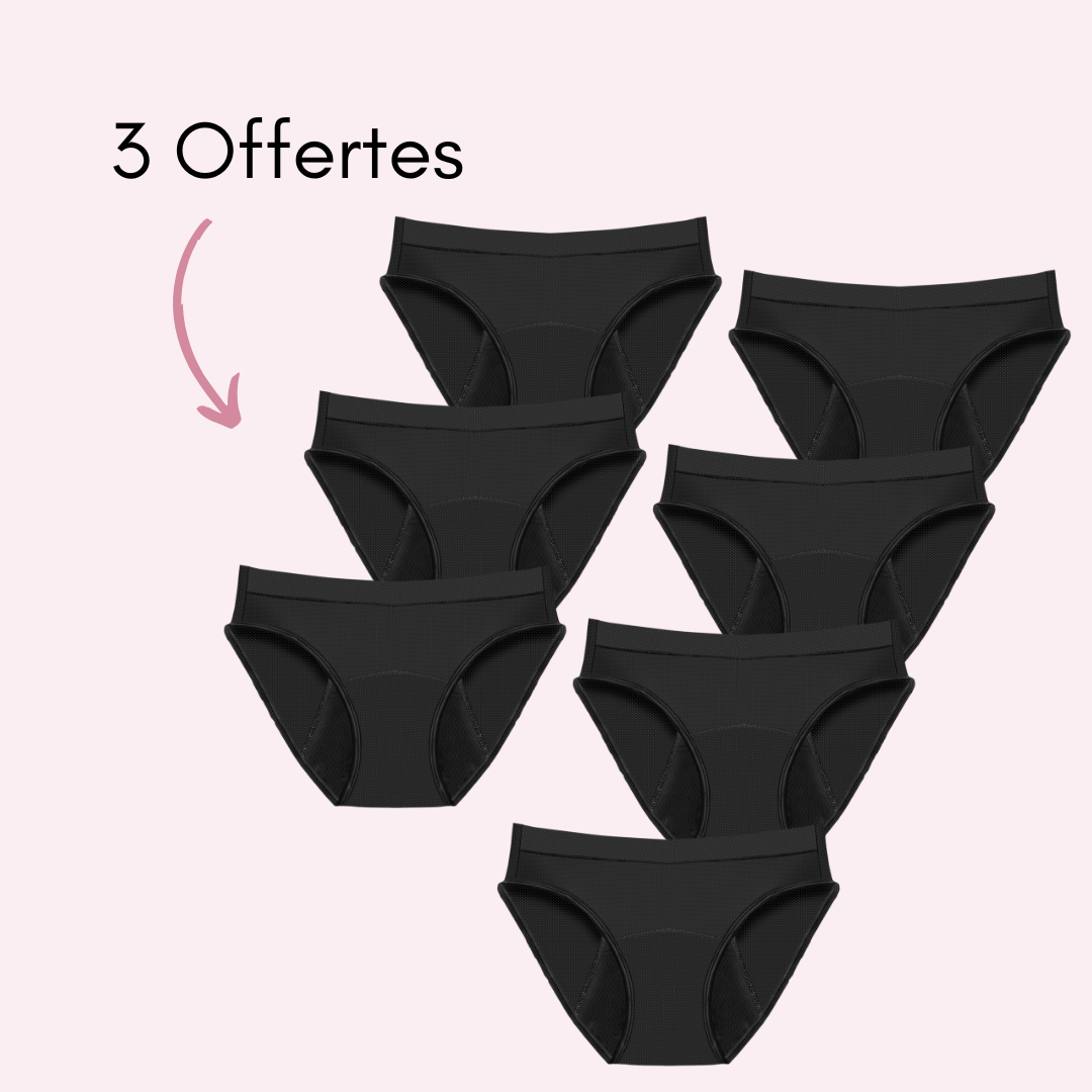 Culotte Menstruelle Rose